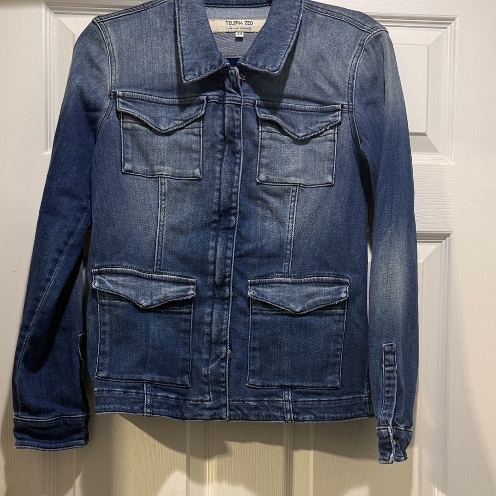 Classic Blue Denim Jacket for Women